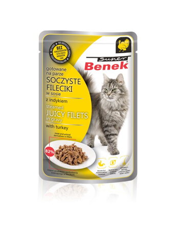 BENEK Super filé v omáčce s krůtou 85 g