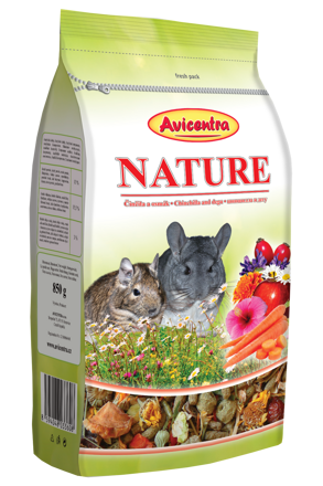 Činčila a osmák nature 850g